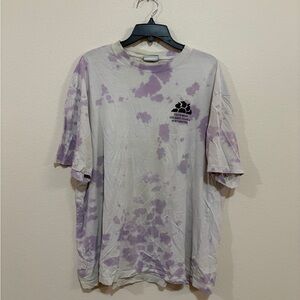H&M Lavender Tie-Dye Short Sleeve Crewneck Tee